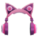 Pink Cat Ear Headphones